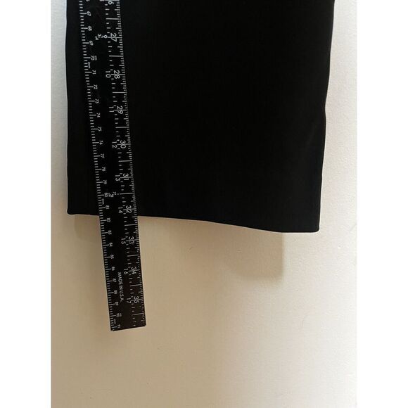 Boston Proper Black Silhouette Straight Leg Pant 32 Inch Inseam Size 10 Long - Picture 8 of 10